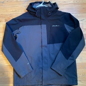 Eddie Bauer Hood Jacket Parka WeatherEdge Plus Removable Insulated Puffer Jacket